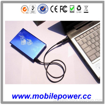 Customized 10000mAh Portable Power Bank for Smartphones, iPod, Samsung, HTC, Desktop, etc